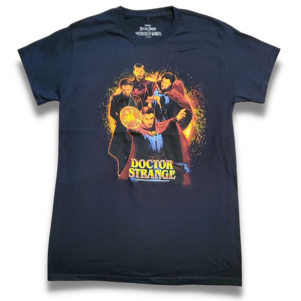 NWOT Marvel Brand Small Doctor Strange "Multivers of Madness" Black Printed T-Sh